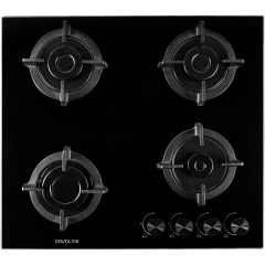 Davoline GGDS 401 BL Εστία Υγραερίου Αυτόνομη 59x52εκ. Davoline GGDS 401 BL Εστία Υγραερίου Αυτόνομη 59x52εκ.